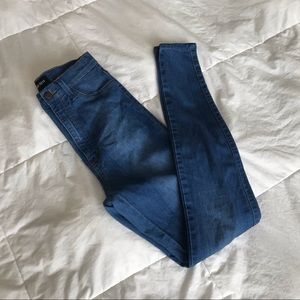 High waisted mid wash Fashion Nova Jeans